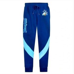Disneyland Resort 2022 Mickey Mouse Jogger Sweatpants 3X Blue Cotton Blend